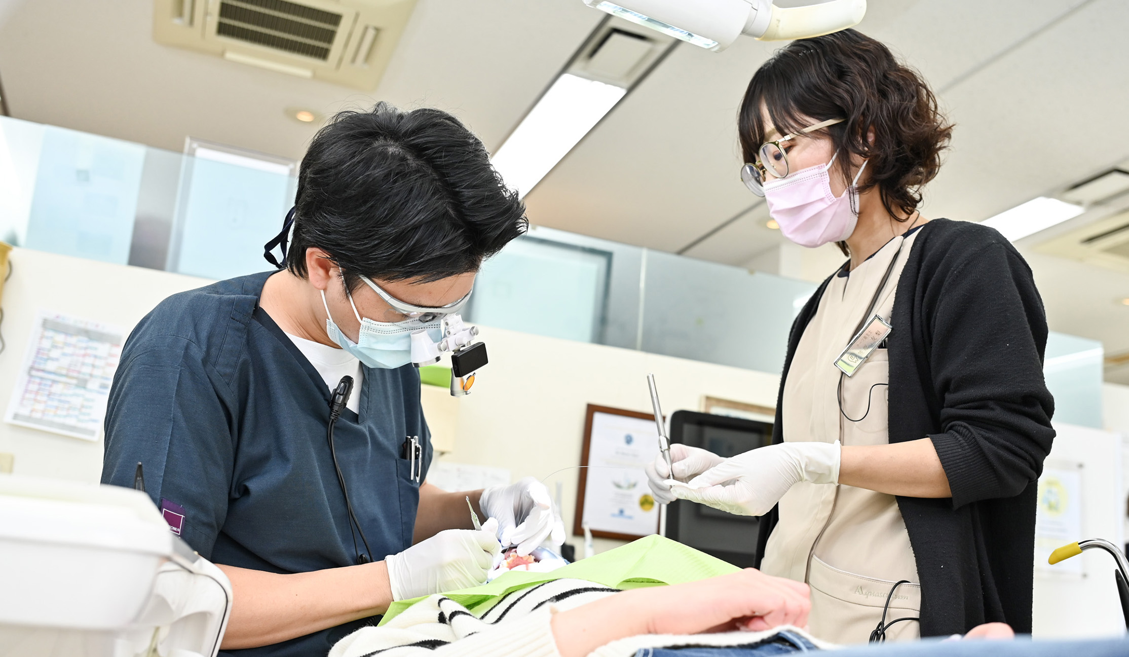 信頼できる確かな技術の歯医者さん。