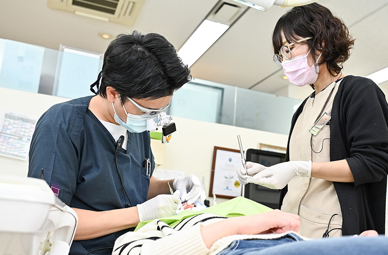 信頼できる確かな技術の歯医者さん。