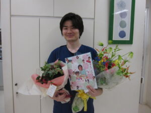 田中先生の最終日