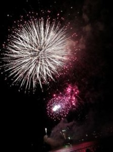 大濠花火大会☆