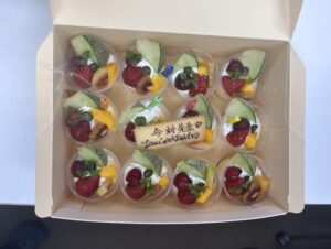 おめでとうございます🍮