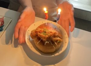 お誕生日　今週のお花