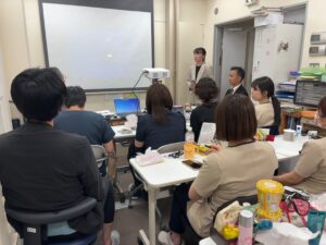 久留米の　あいは歯科医院　伊藤先生　森山さんの講義